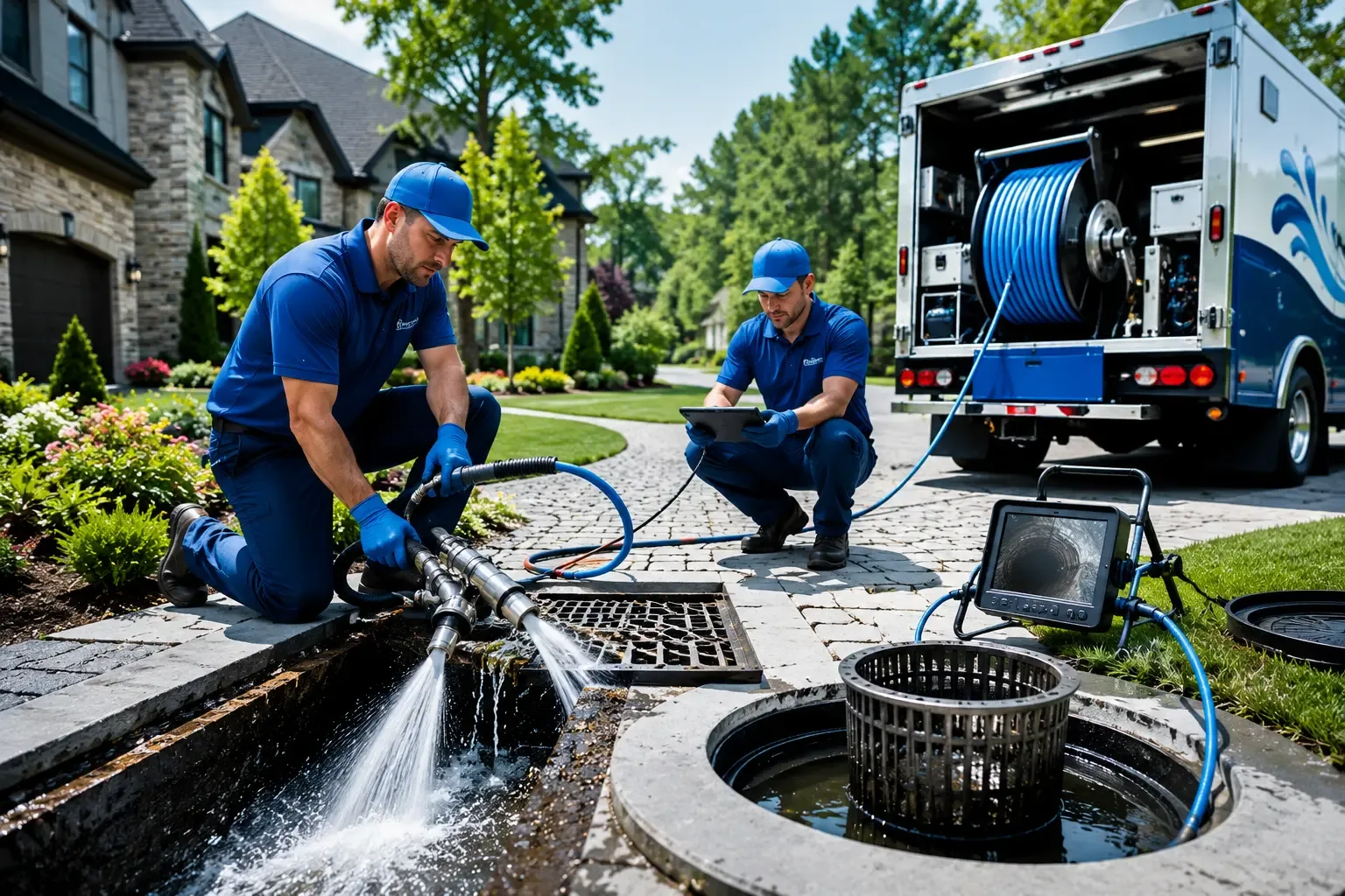 Local outdoor drain cleaning professionals in Brutus, MI
